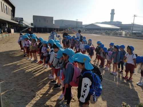 11月7日あお・そら組　遠足