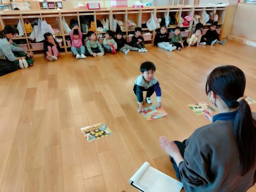 12月16日：食べ物カルタで遊んだよ！