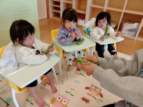 3月10日：そらまめさんも「まんいんでーす！」