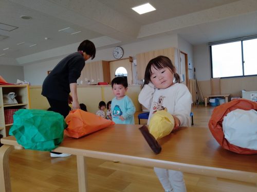 3月9日：「どれにしようかな…」「これに決めた！」