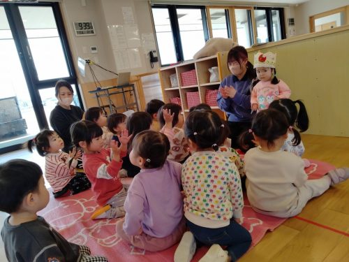 3月13日：お誕生日会をしたよ！2歳おめでとう♡