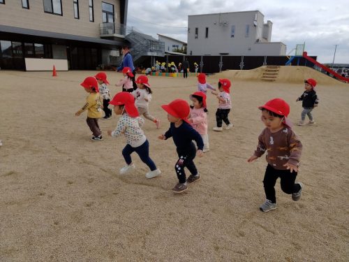 3月13日：「青までよーいドン！」で走ったよ！