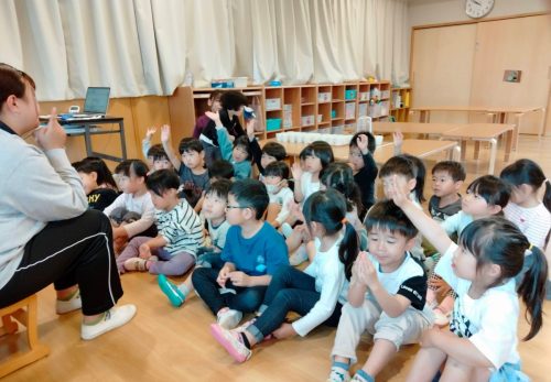 5月7日：お休み中にどんな楽しいことがあったのか聞きました。