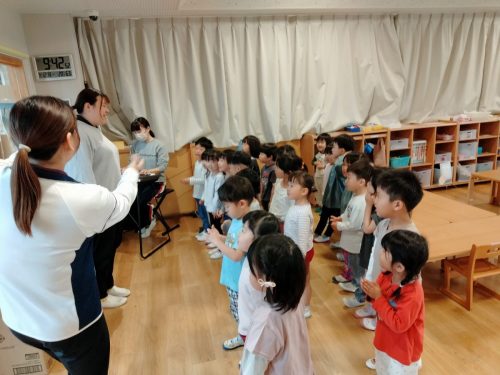 5月12日：みんなでお誕生日をお祝いしました！