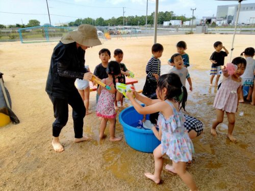 7月7日：たくさん水に濡れたら気持ちよかったです☆彡