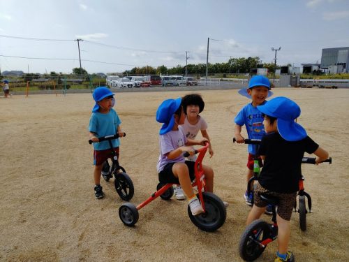 10月14日：みんなでサイクリング楽しいね♪