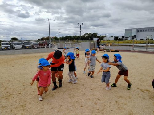 10月15日：新幹線ごっこもしたよ！