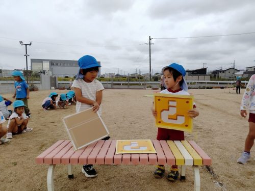 10月16日：障害物競技にも取り組みました。