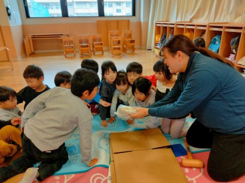 1月13日：みんなが頑張ったから大きなヒビが入ったよ！