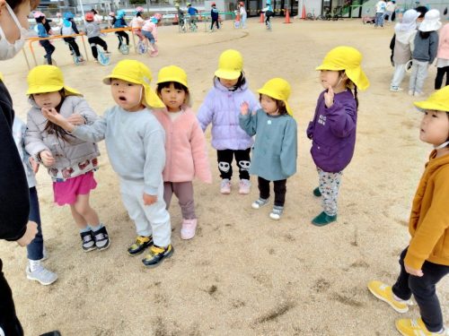 3月10日：リレーをしました。