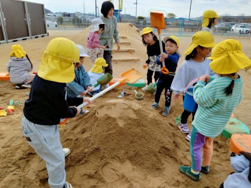 3月13日：「よいしょ！よいしょ！」掛け声バッチリです☆