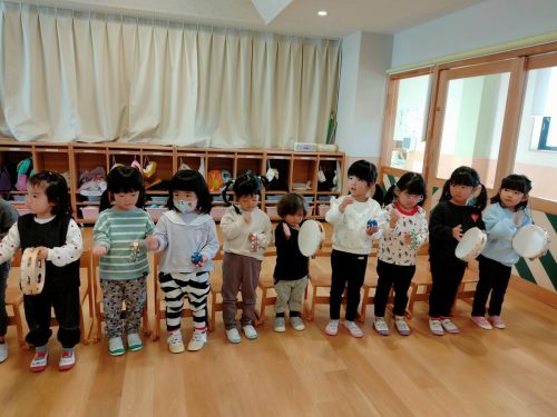 12月18日：自分で好きな楽器を選びました。