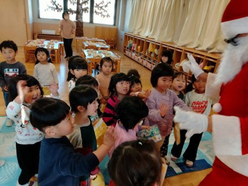 12月19日：サンタさんありがとう～バイバイ～♬