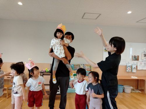 6月30日：6月の誕生会をしました。