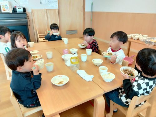 3月13日：お野菜も食べられてかっこいい～(*^▽^*)✨