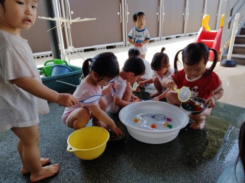 6月30日：かわいい金魚やキレイな宝石がたくさん取れたね！